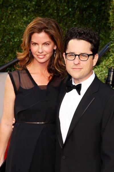 J.J. Abrams and Katie McGrath pictured at The Vanity Fair Oscar Party at Sunset Tower Photo