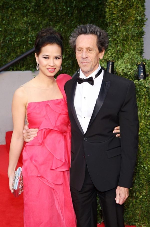 Chau-giang Thi Nguyen and Brian Grazer pictured at The The Vanity Fair Oscar Party at Photo