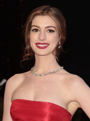 Anne Hathaway pictured at the 83rd Annual Academy Awards - Arrivals held at the Kodak Theatre in Hollywood, California on February 27, 2011. © RD / Orchon / Retna Digital. @ BroadwayWorld Anne Hathaway pictured at the 83rd Annual Academy Awards - Arrivals held at the Kodak Photo