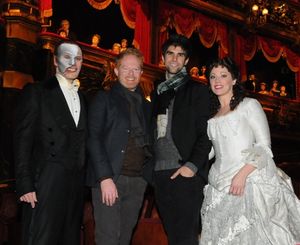 Jesse Tyler Ferguson and the cast of THE PHANTOM OF THE OPERA Photo