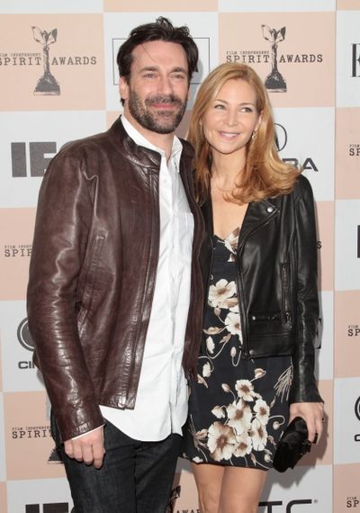 Jon Hamm in attendance; The 2011 Film Independant Spirit Awards held at Santa Monica  Photo