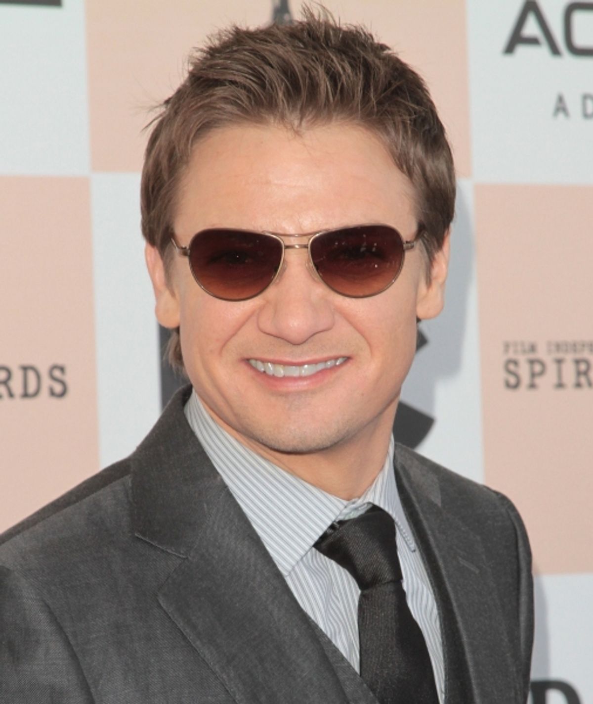 Jeremy Renner in attendance; The 2011 Film Independant Spirit Awards held at Santa Monica Beach in Santa Monica, California on February 26th, 2011. Ã‚Â© RD / Orchon / Retna Digital
 at 