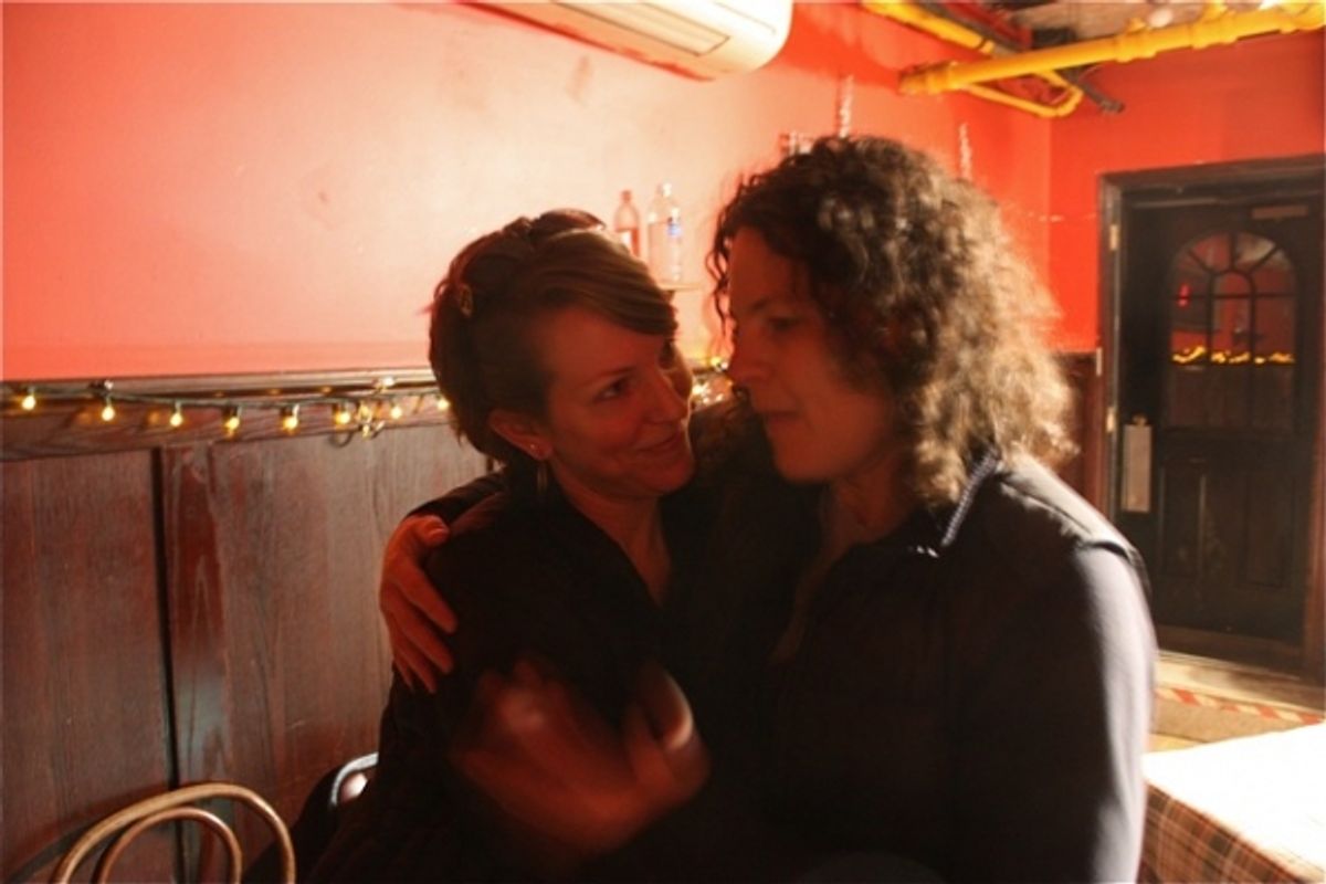 Tessa LaNeve and Lucy Thurber at 