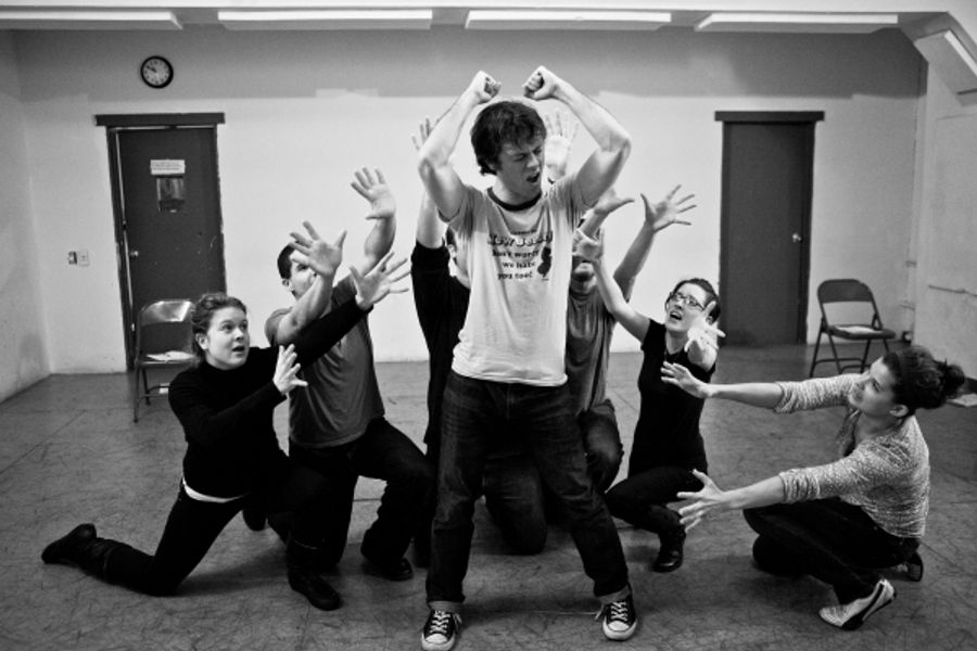Photo Coverage: THE 'OTHER' SPIDER-MAN Musical, THE SPIDEY PROJECT, in Rehearsal! Image
