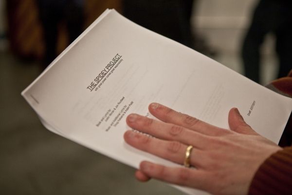 Photos: THE 'OTHER' SPIDER-MAN Musical, THE SPIDEY PROJECT, in Rehearsal! — photo 3 of 11