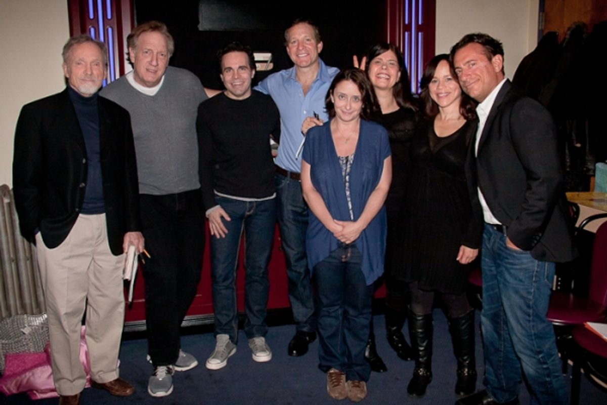 Alan Zweibel, Mario Cantone, Steve Guttenberg, Rachel Dratch, Rosie Perez, Dayle  at 