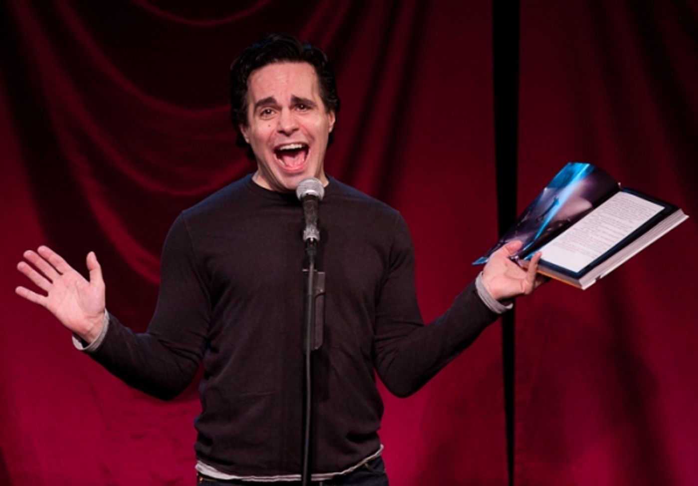 Photo Coverage: Dick Cavett, Steve Guttenberg in CELEBRITY AUTOBIOGRAPHY  Image