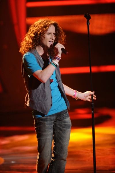 AMERICAN IDOL; Top 24: Brett Loewenstern performs in front of the judges on AMERICAN  Photo