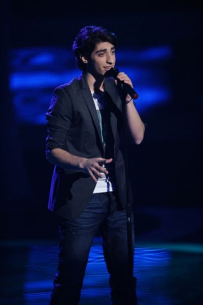 AMERICAN IDOL; Top 24: Robbie Rosen performs in front of the judges on AMERICAN IDOL  Photo