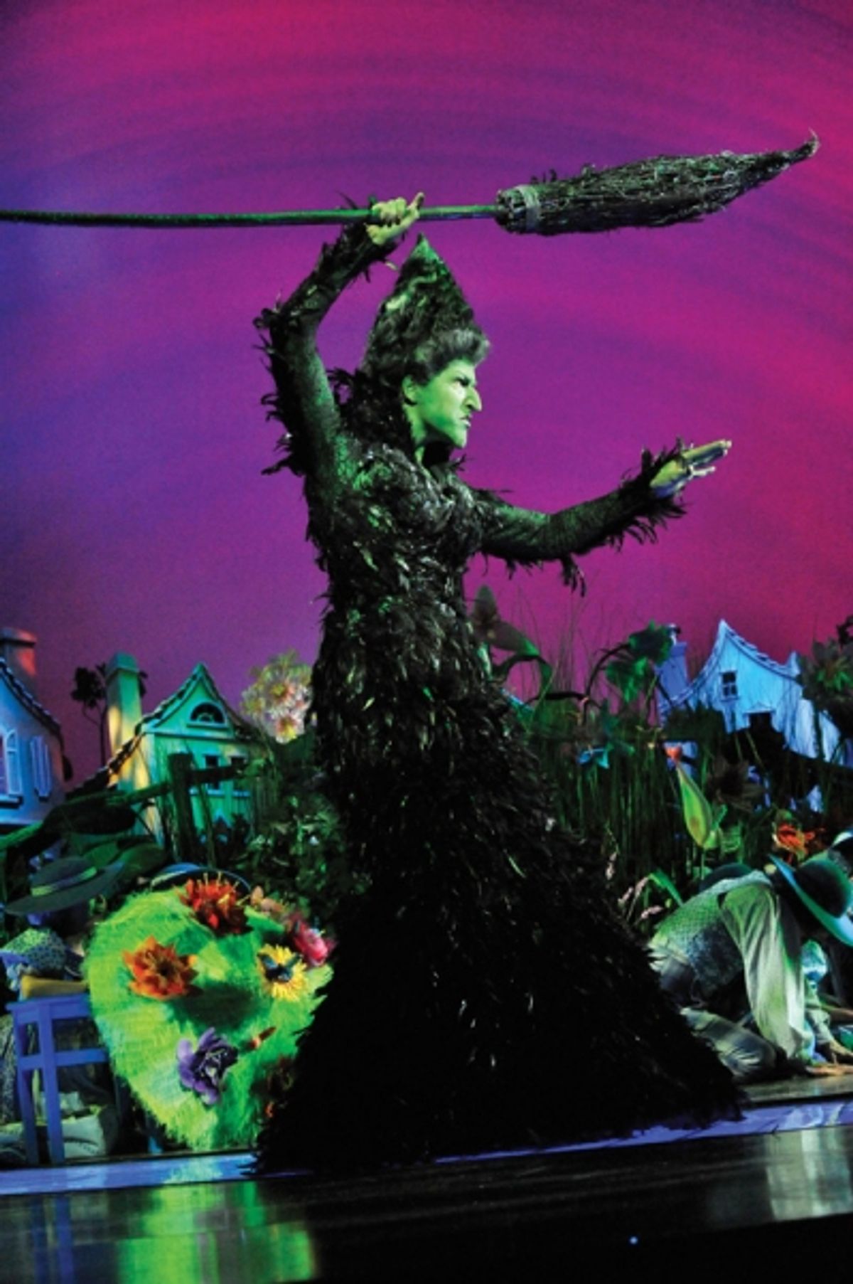 Hannah Waddingham as the Witch at 