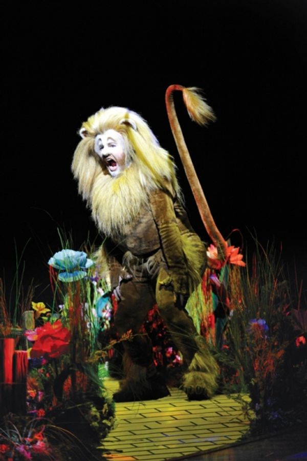 David Ganly as Zeke/Cowardly Lion Photo
