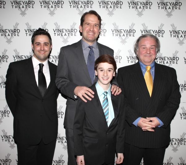The cast of 'Happiness' featuring Fred Applegate, Christopher Flaim, James Moye & Eri Photo