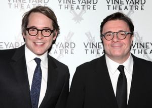 Matthew Broderick & Nathan Lane arriving for STRO! The Vineyard Theatre Annual Spring Gala honors Susan Stroman at the Hudson Theatre in New York City @ BroadwayWorld Matthew Broderick & Nathan Lane arriving for STRO! The Vineyard Theatre Annual Spring Photo