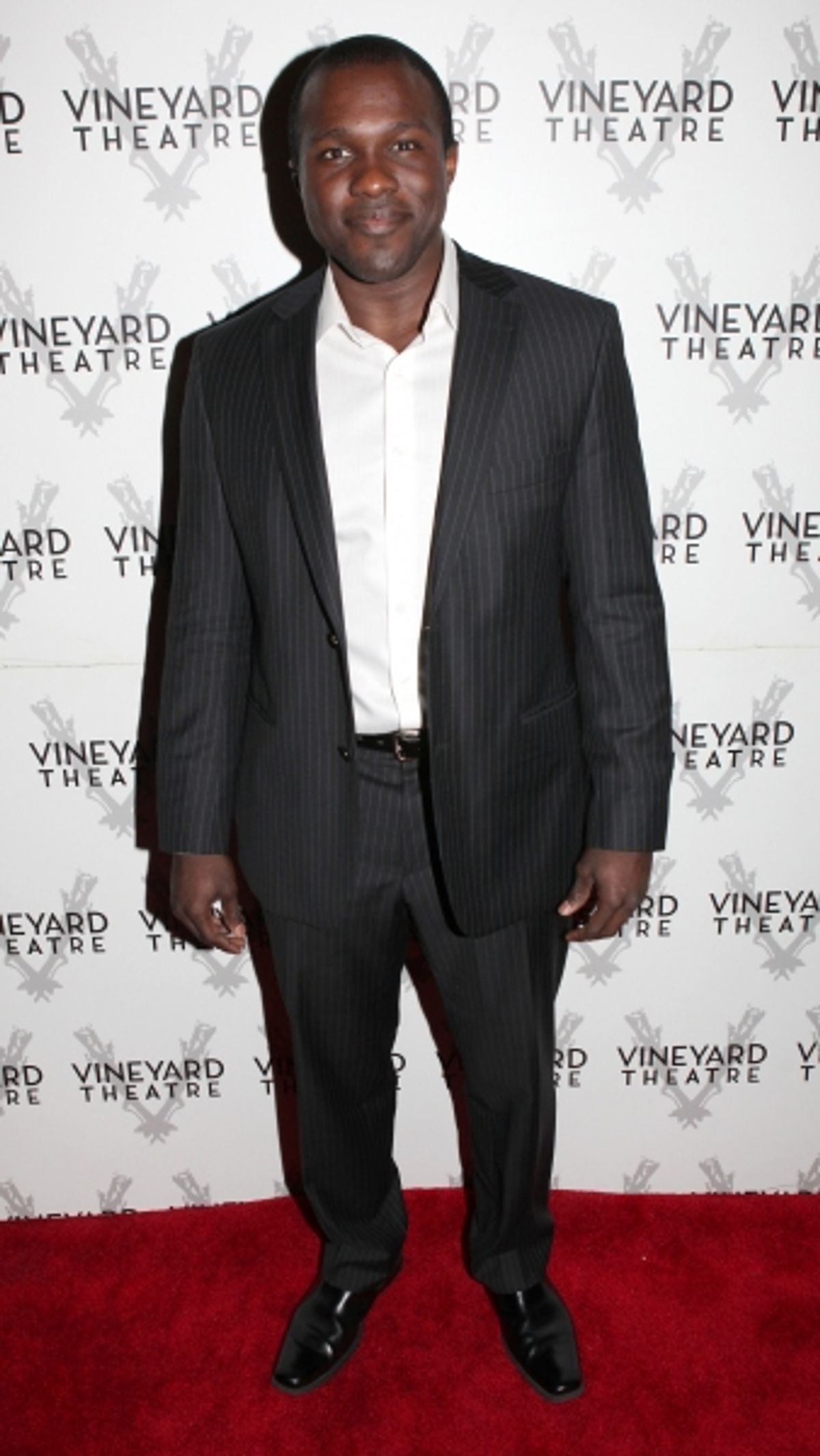 Joshua Henry arriving for STRO! The Vineyard Theatre Annual Spring Gala honors Susan Stroman at the Hudson Theatre in New York City at 