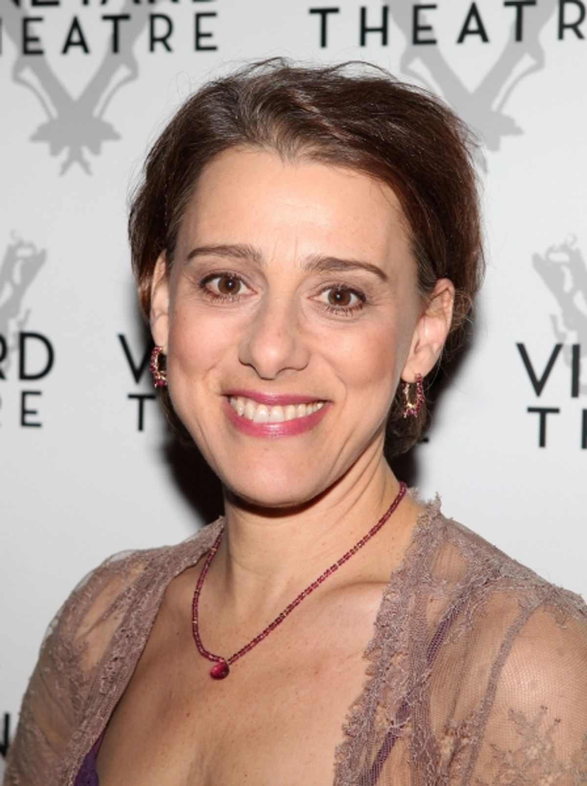 Judy Kuhn arriving for STRO! The Vineyard Theatre Annual Spring Gala honors Susan Stroman at the Hudson Theatre in New York City at 