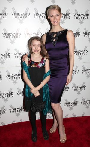 Leigh Zimmerman & Daughter arriving for STRO! The Vineyard Theatre Annual Spring Gala Photo