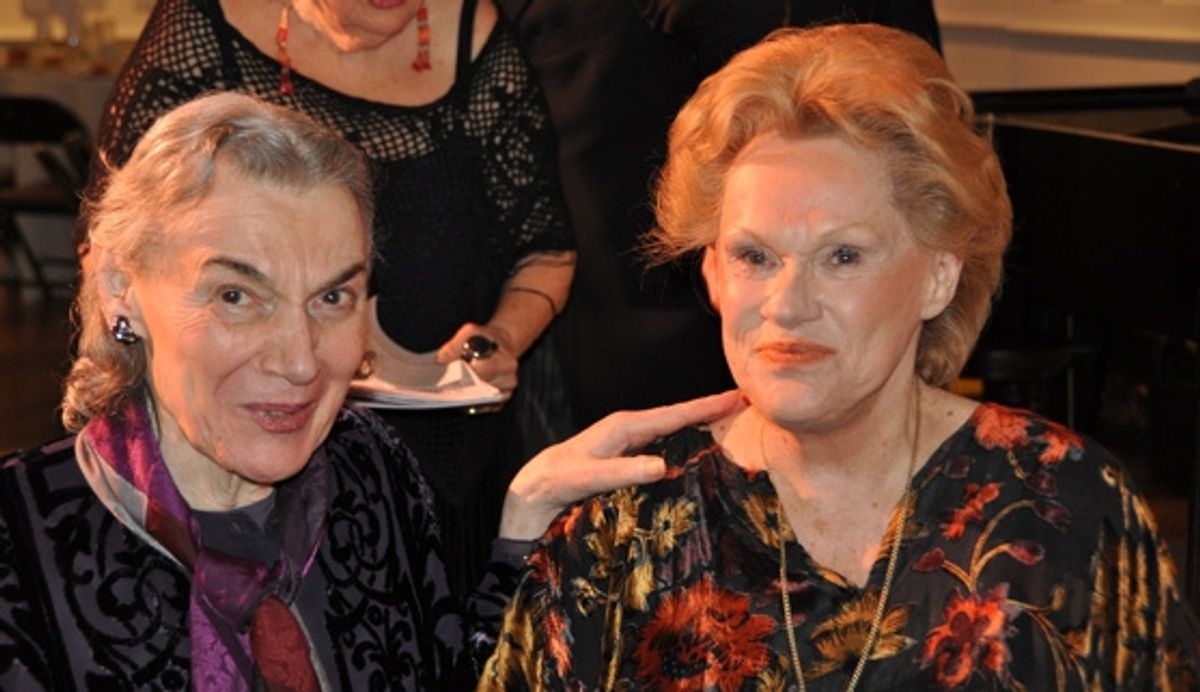 Marian Seldes and Tammy Grimes at 