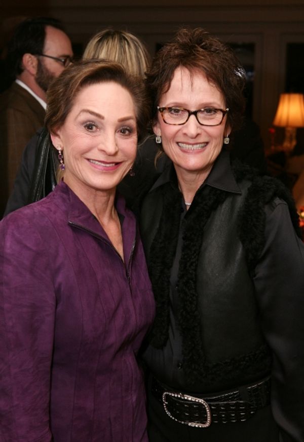 Judy Beckmen and host Eva Stern 
 Photo