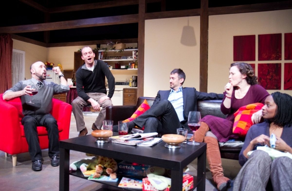 Mitchell J. Fain is Alan, John Byrnes is Tom, Steve Hadnagy is Jean-Pierre, Rebecca Spence is Jane and Lily Mojekwu at 