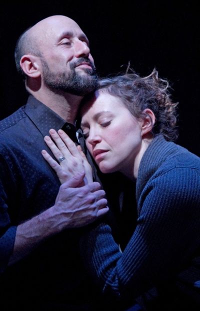 Mitchell J. Fain is Alan, and Rebecca Spenc Photo