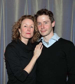 Lisa Banes & Michael Izquierdo attending the 'Go Back To Where You Are' First Day of Rehearsals at Playwrights Horizons' in New York City. @ BroadwayWorld Lisa Banes & Michael Izquierdo attending the 'Go Back To Where You Are' First Day of Photo