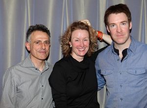 David Greenspan & Lisa Banes & Brian Hutchison attending the 'Go Back To Where You Are' First Day of Rehearsals at Playwrights Horizons' in New York City. @ BroadwayWorld David Greenspan & Lisa Banes & Brian Hutchison attending the 'Go Back To Where You Ar Photo