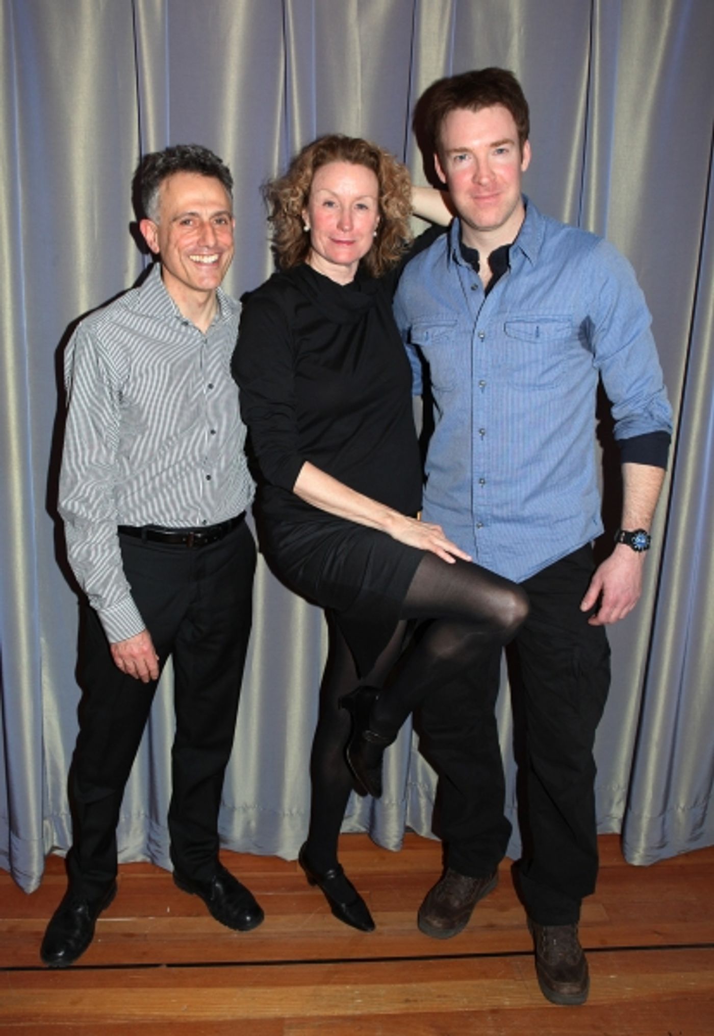 Photo Coverage: 'Go Back To Where You Are' Meets the Press  Image