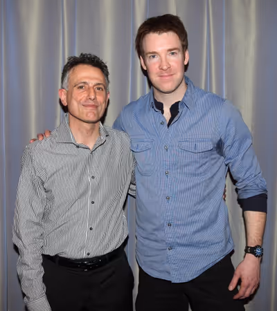 David Greenspan & Brian Hutchison attending the 'Go Back To Where You Are' First Day  Photo