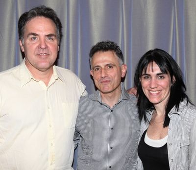 Artistic Director Tim Sanford, David Greenspan & Leigh Silverman attending the 'Go Ba Photo