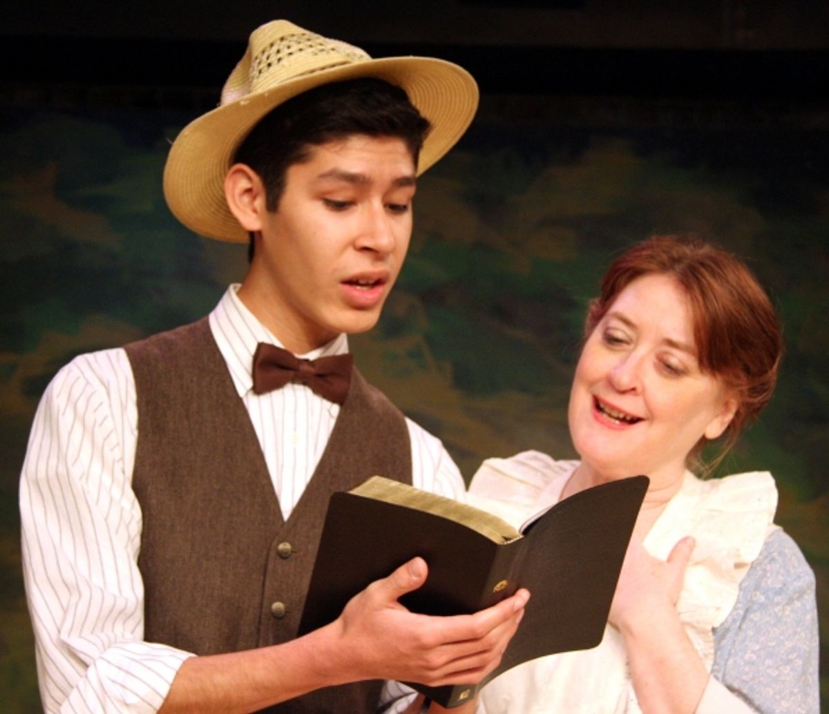 Julian Gonzales, Amber Devlin at 