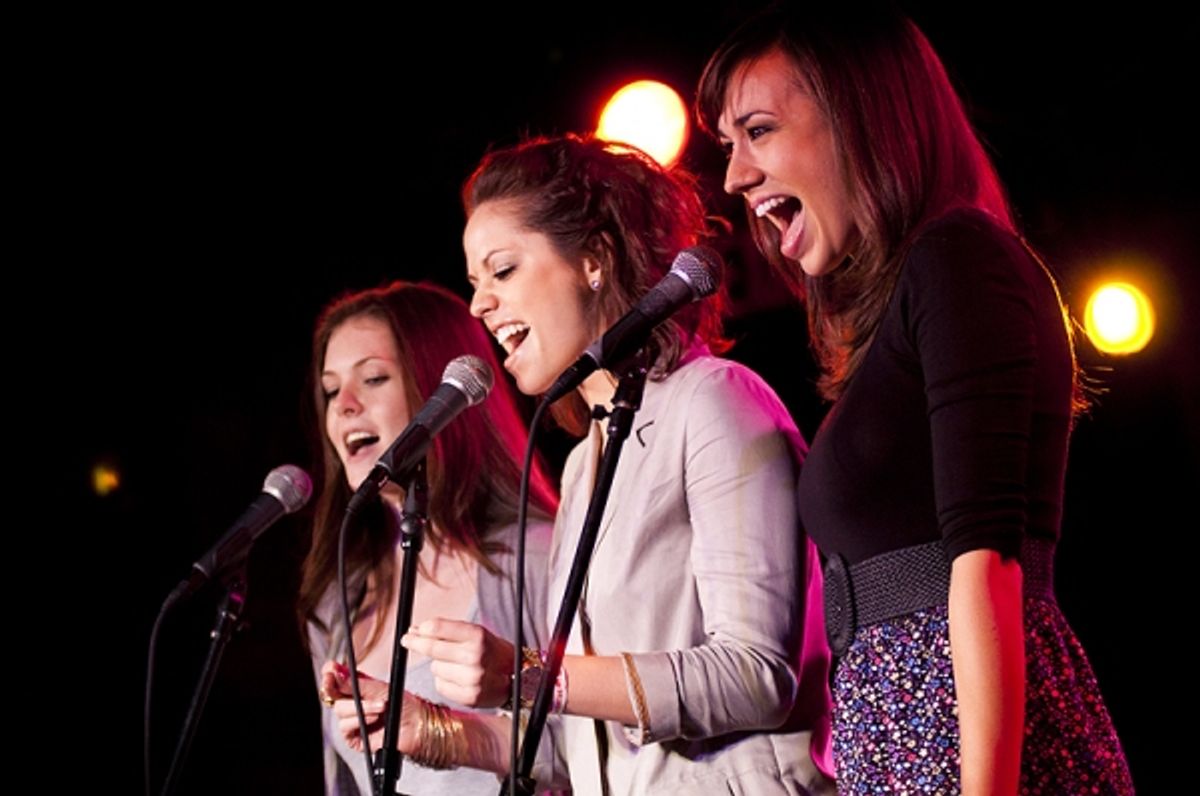 Meghann Fahy, Cortney Wolfson & Colleen Ballinger at 