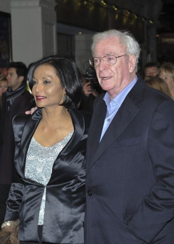 Michael and Shakira Caine arrive Photo