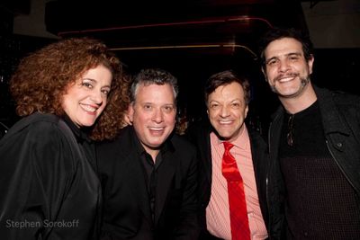 Mary Testa, Billy Stritch, Jim Caruso, Adam Feldman Photo