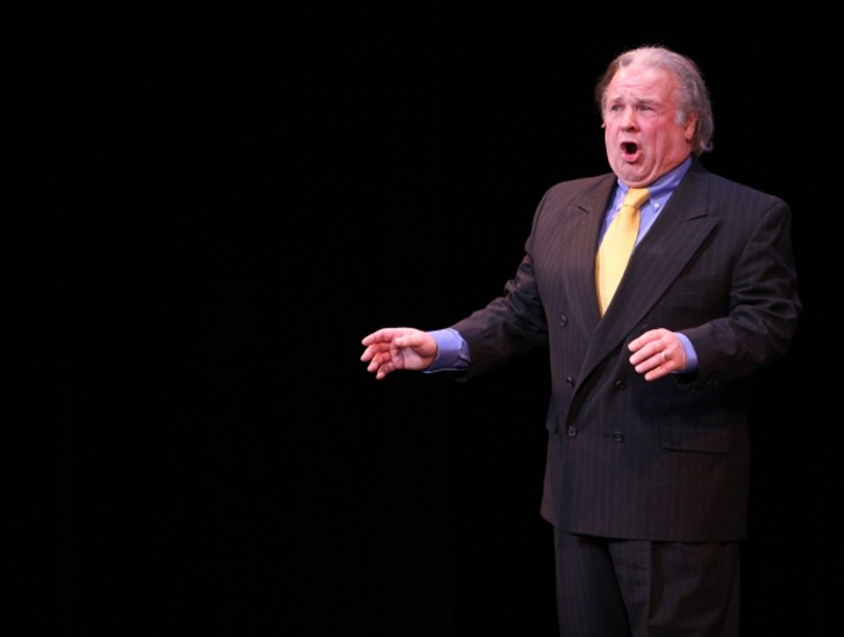 Fred Applegate performing in STRO! The Vineyard Theatre Annual Spring Gala honors Susan Stroman at the Hudson Theatre in New York City at 