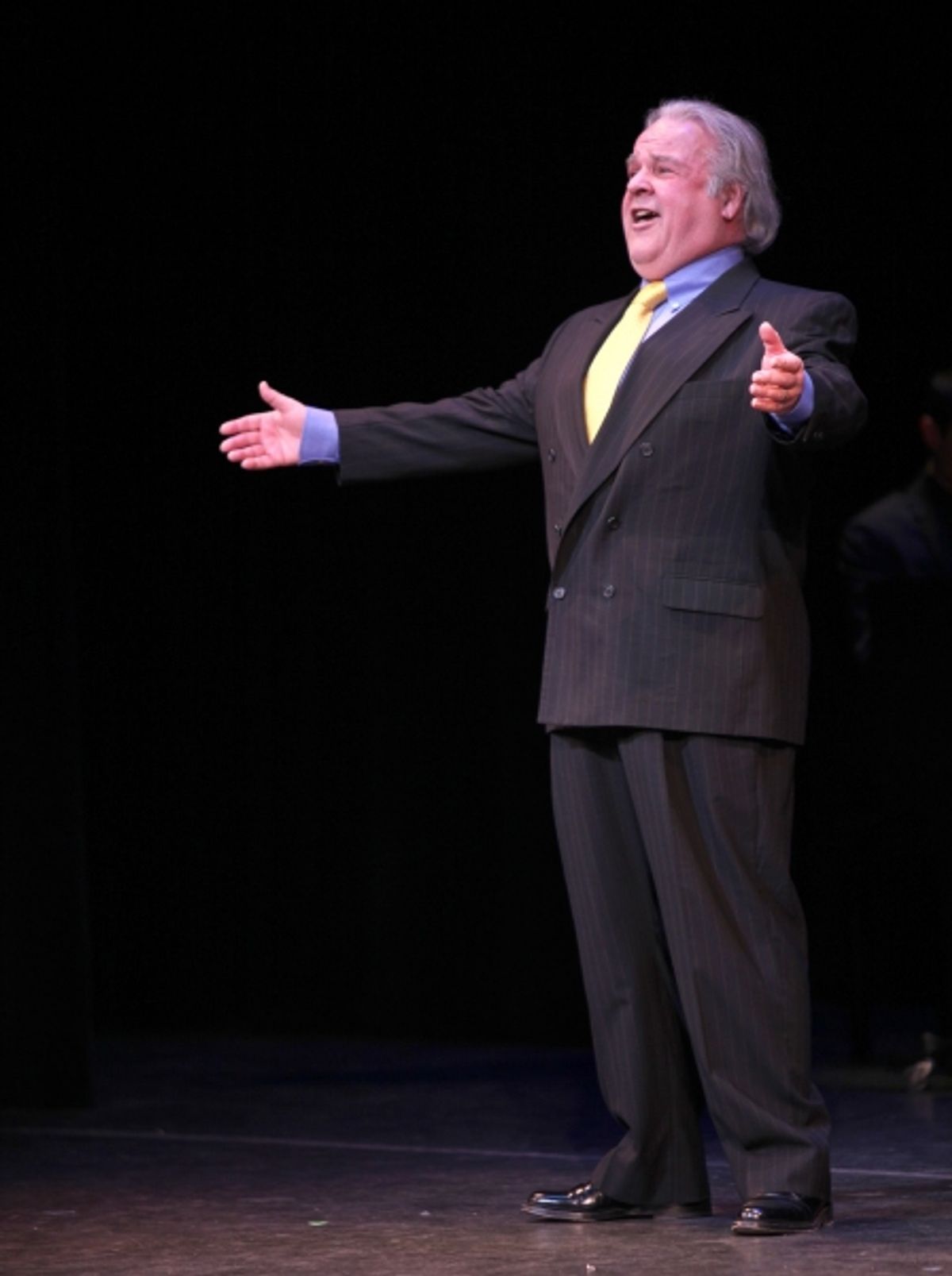 Fred Applegate  (Happiness) performing in STRO! The Vineyard Theatre Annual Spring Gala honors Susan Stroman at the Hudson Theatre in New York City at 