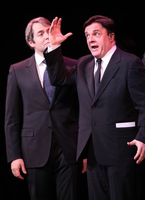 Matthew Broderick & Nathan Lane  (The Producers) performing in STRO! The Vineyard The Photo