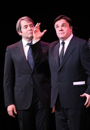 Matthew Broderick & Nathan Lane  (The Producers) performing in STRO! The Vineyard The Photo