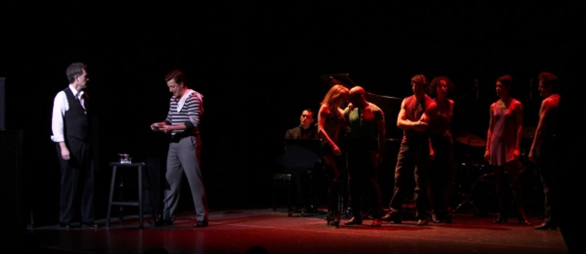 Leigh Zimmerman & Boyd Gaines & the cast (Contact) performing in STRO! The Vineyard Theatre Annual Spring Gala honors Susan Stroman at the Hudson Theatre in New York City at 