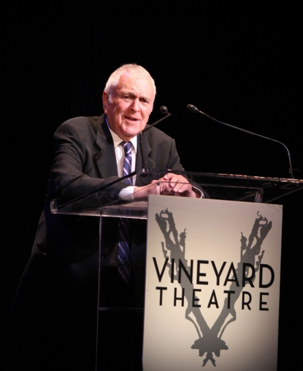 John Kander performing in STRO! The Vineyard Theatre Annual Spring Gala honors Susan Stroman at the Hudson Theatre in New York City at 