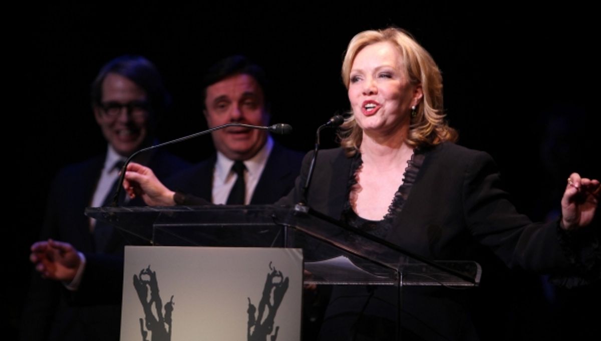 Matthew Broderick & Nathan Lane & Susan Stroman performing in STRO! The Vineyard Theatre Annual Spring Gala honors Susan Stroman at the Hudson Theatre in New York City at 