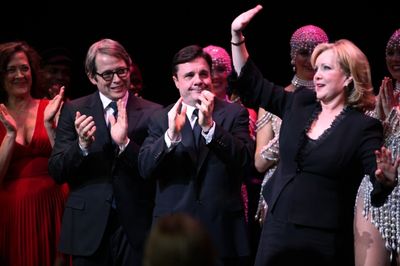 Karen Ziemba, Matthew Broderick, Nathan Lane & Susan Stroman performing in STRO! The  Photo