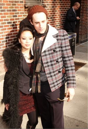 T.V. Carpio and Reeve Carney @ BroadwayWorld T.V. Carpio and Reeve Carney Photo