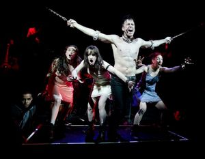 Emmanuel Avellanet, Ashley Flanagan, Celina Carvajal, Gavin Creel, and Jo Lampert Photo