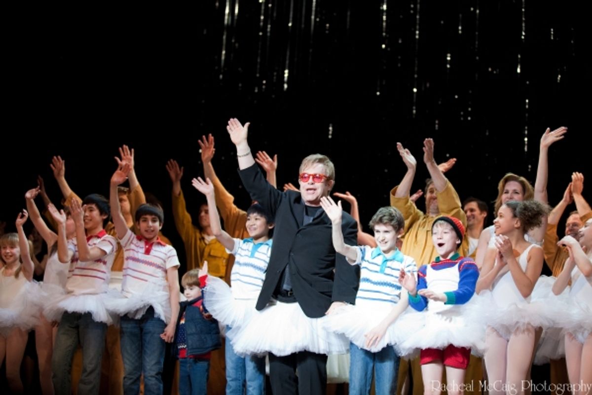 Sir Elton John joins the cast of Billy Elliot Toronto at the Curtain Call at 