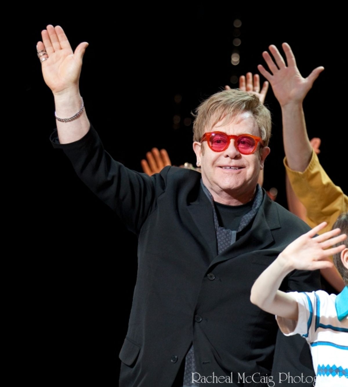 Sir Elton John at Billy Elliot Toronto Curtain Call at 