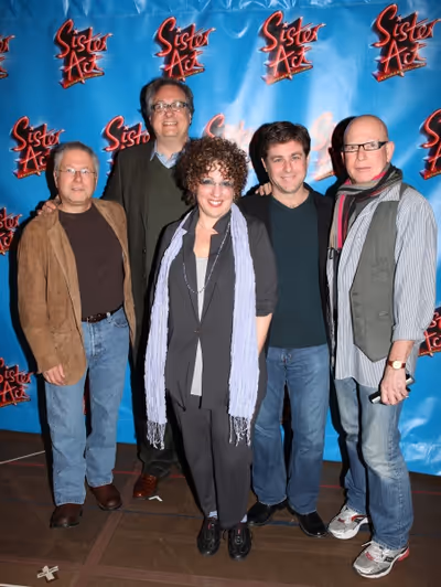 Alan Menken, Douglas Carter Beane, Cheri Steinkellner, Glenn Slater & Anthony Van Laa Photo