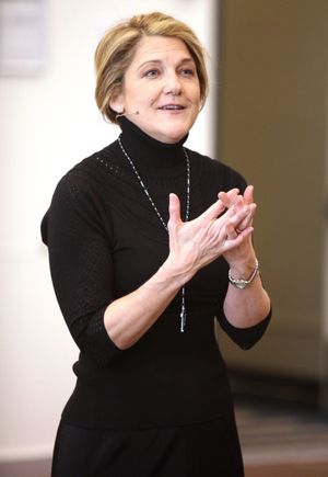 Victoria Clark attending the Open Press Rehearsal for the New Broadway Musical 'Siste Photo