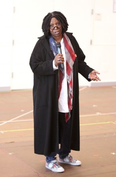 Whoopi Goldberg attending the Open Press Rehearsal for the New Broadway Musical 'Sist Photo