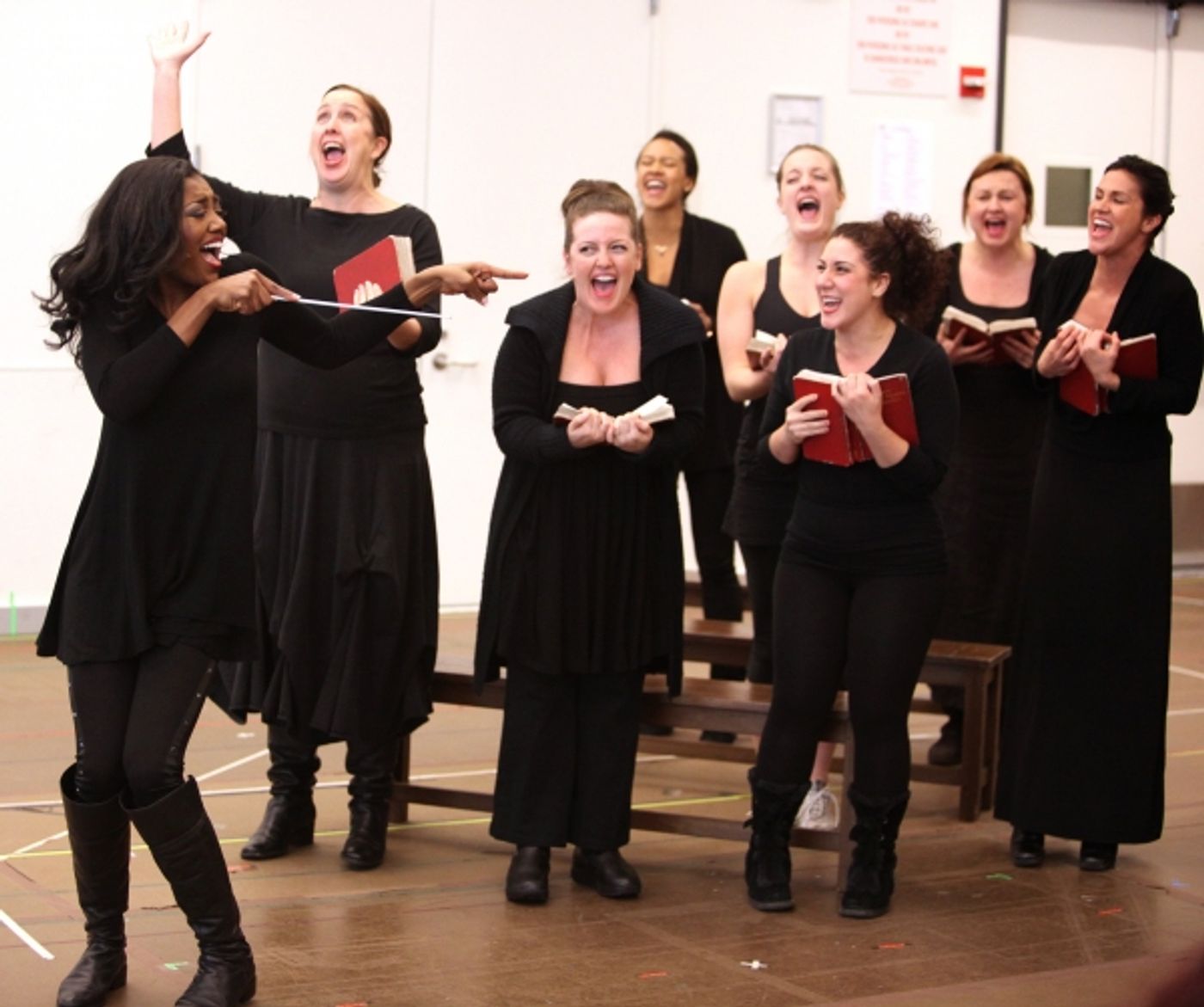 Photo Coverage: SISTER ACT in Rehearsal Photo Coverage: SISTER ACT in Rehearsal Image