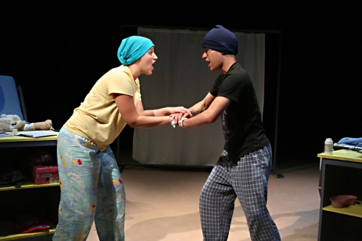 Rachel Brown and Joshua Gonzales at 